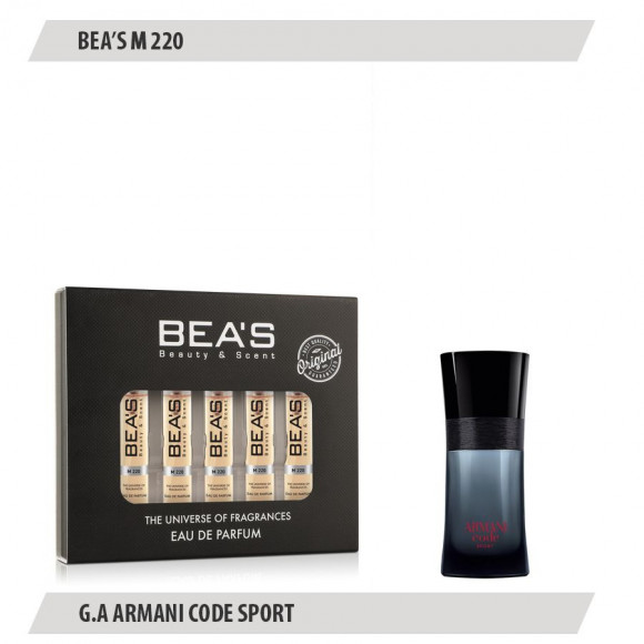 Парфюмерный набор Beas Giorgio Armani Code Sport Men 5*5 ml M 220
