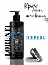 LORENTI КРЕМ-ЛОСЬОН после бритья ICEBERG, 400 мл
