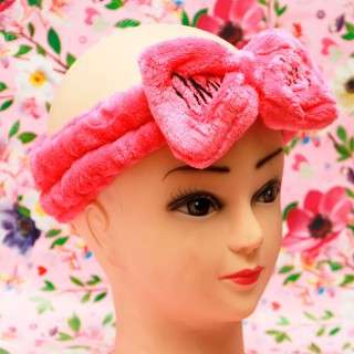 Повязка для волос - малиновая