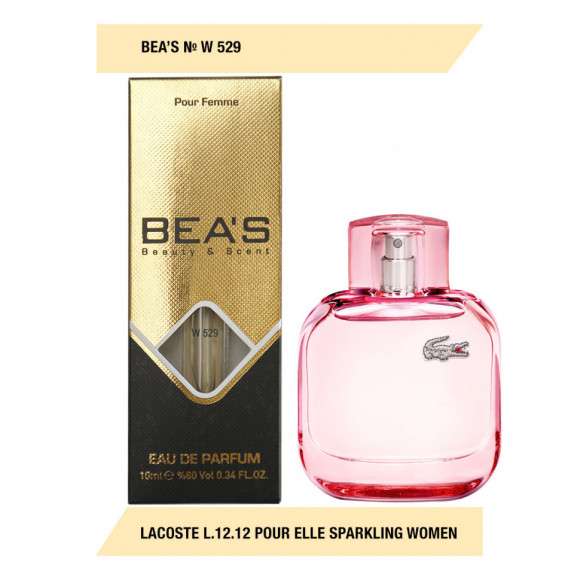 Компактный парфюм Beas Lacoste L.12.12 Pour Elle Sparkling for women 10 ml арт. W 529