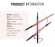 Карандаш для бровей O.TWO.O Fine Triangle eyebrow pencil (арт. 1007) #06 Dark Brown