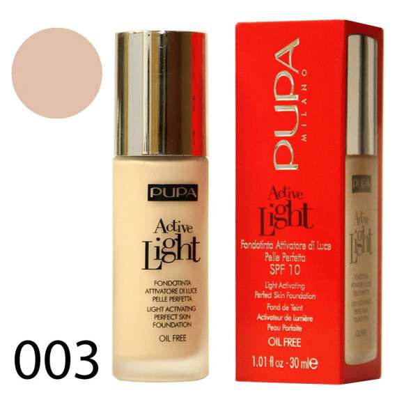 Тональный крем Pupa "Active Light", 30 ml Тональный крем Pupa "Active Light", 30 ml