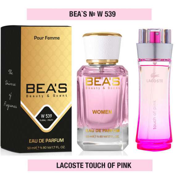 Парфюм Beas Lacoste Touch of Pink for women 50 ml арт. W 539