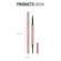 Карандаш для бровей O.TWO.O Fine Triangle eyebrow pencil (арт. 1007) #04 Soft Brown