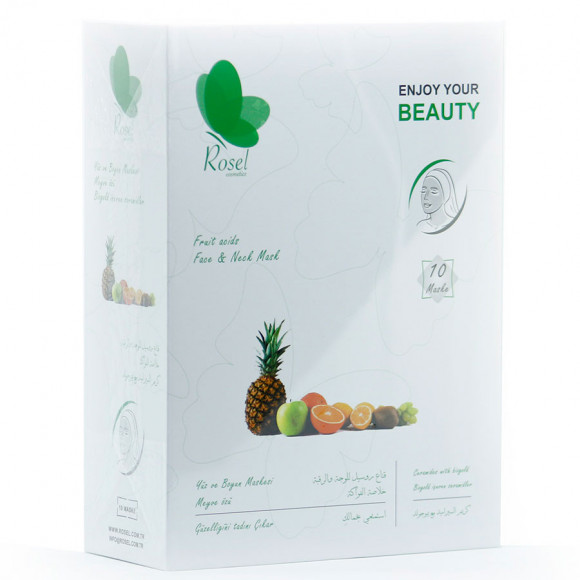 Маски для лица Rosel Cosmetics Face Mask Fruit acids