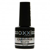 OXXI top coat CASHEMIR MATTE (матовое верхнее покрытие) для гель-лаков 8 ml