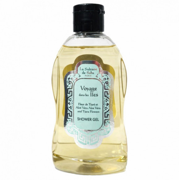 Парфюмированный гель для душа La Sultane de Saba Aloe Vera And Tiare Flower 300ml