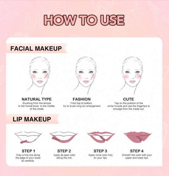 Тинт для губ 2 в 1 O.TWO.O арт. YJ005-03 №2 (Blessing Good) 6.5 g.