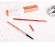 Карандаш для бровей O.TWO.O Fine Triangle eyebrow pencil (арт. 1007) #02 Auburn 0.2 g.