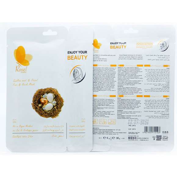 Маски для лица Rosel Cosmetics Face Mask Swallow nest