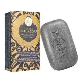 Мыло Nesti Dante Luxury Black Soap Роскошное Чёрное 250 g