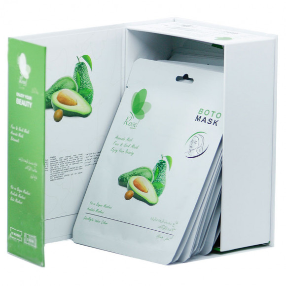 Маски для лица, шеи и декольте Rosel Cosmetics Avocado Mask Маски для лица, шеи и декольте Rosel Cosmetics Avocado Mask