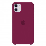 Силиконовый чехол для iPhone 11 бордовый Силиконовый чехол для iPhone 11 бордовый