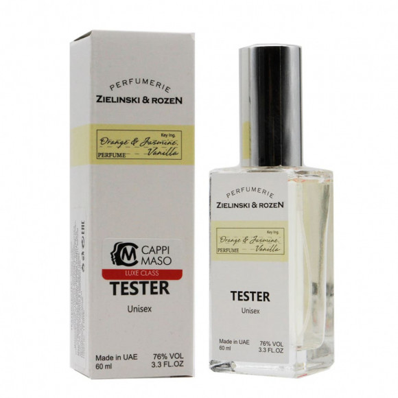 Тестер Z & R Orange & Jasmine, Vanilla unisex 60 ml ОАЭ