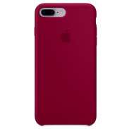 Малиновый силиконовый чехол для Айфон 7/8 Plus Silicone Case