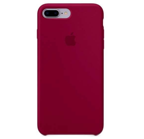 Малиновый силиконовый чехол для Айфон 7/8 Plus Silicone Case