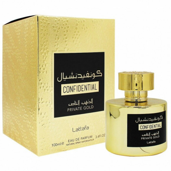Lattafa Confidential Privat Gold edp unisex 100 ml Lattafa Confidential Privat Gold edp unisex 100 ml