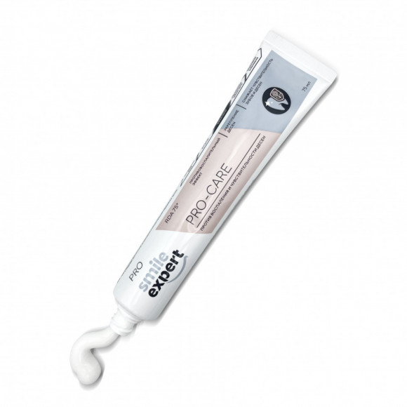 Смайл Эксперт Pro - Care зубная паста для чувствительных дёсен 75мл Смайл Эксперт Pro - Care зубная паста для чувствительных дёсен 75мл