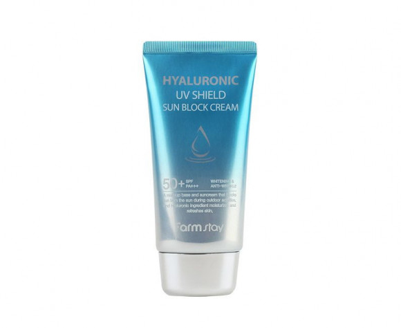 Солнцезащитный крем с гиалуроновой кислотой FarmStay Hyaluronic UV Shield Sun Block Cream SPF50,70g