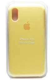 Силиконовый чехол для Айфон XR - (Золотой)
