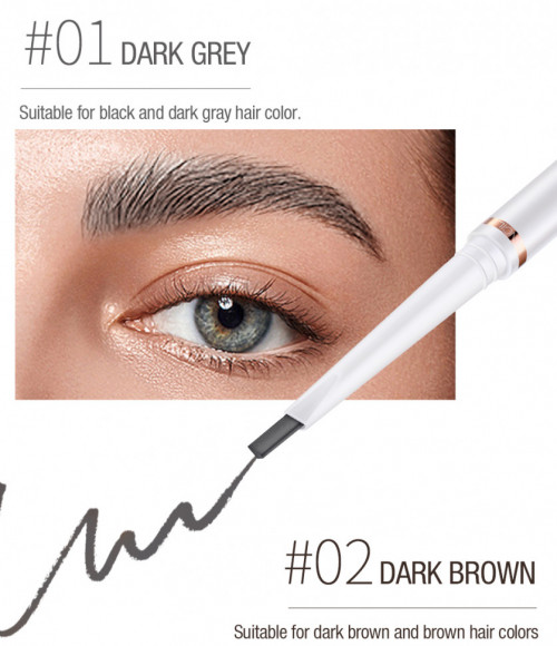 O.TWO.O Карандаш для бровей выдвижной арт. SC014 #01 dark grey 0.12 g. O.TWO.O Карандаш для бровей выдвижной арт. SC014 #01 dark grey 0.12 g.