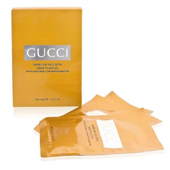 Маска для лица Gucci с экстрактом овечей плаценты 35ml*6pcs