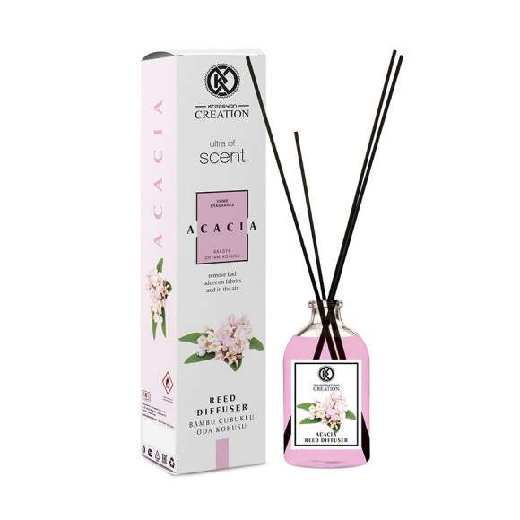 Аромадиффузор с палочками Kreasyon Reed Diffuser Acacia 115 ml