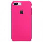 Силиконовый чехол для iPhone 7/8 Plus - Неоново-розовый