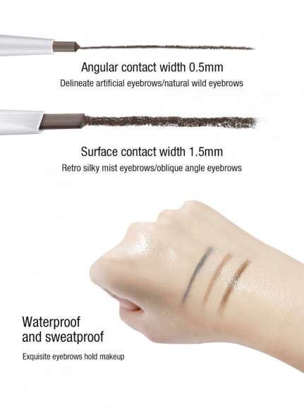 O.TWO.O Карандаш для бровей выдвижной арт. SC014 #02 dark brown 0.12 g. O.TWO.O Карандаш для бровей выдвижной арт. SC014 #02 dark brown 0.12 g.