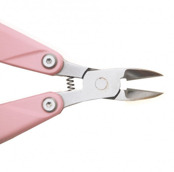 Кусачки педикюрные (розовые)