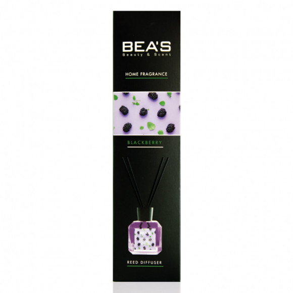 Ароматический диффузор с палочками Beas Blackberry - Ежевика 120 ml