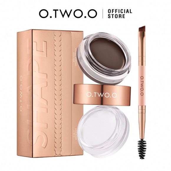 Восковой гель для бровей O.TWO.O, 2 в 1 SC069 #02 - Коричневый Восковой гель для бровей O.TWO.O, 2 в 1 SC069 #02 - Коричневый