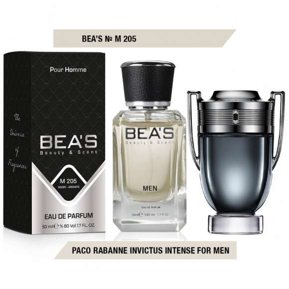 Парфюм Beas Paco Rabanne Invictus Intense for men 50 ml арт. M 205