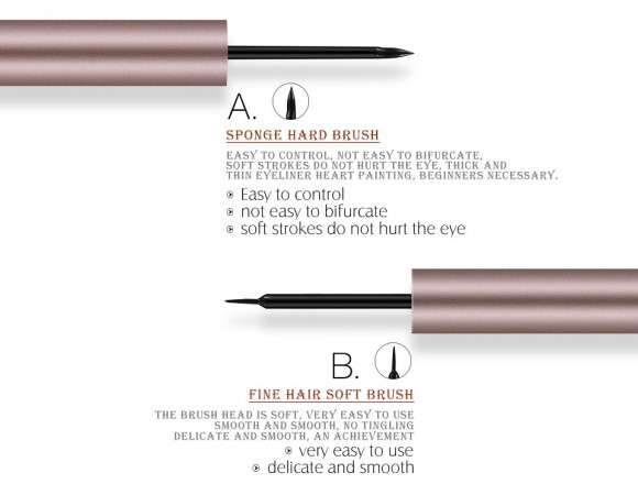 Жидкая подводка для глаз O.TWO.O Rose Gold waterproof 5 ml (арт. N9084B) Жидкая подводка для глаз O.TWO.O Rose Gold waterproof 5 ml (арт. N9084B)