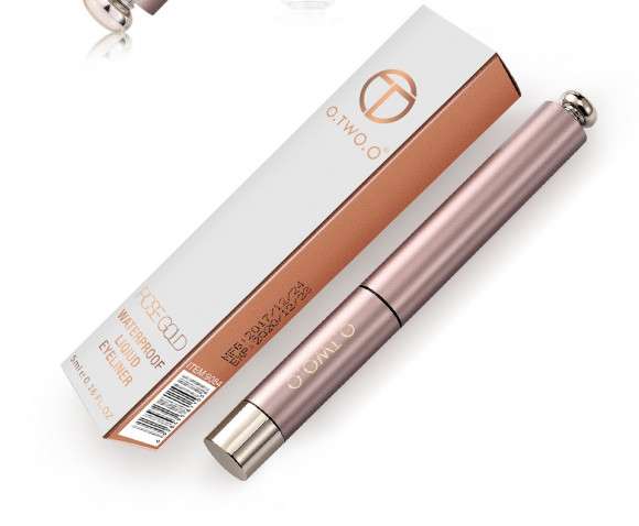 Жидкая подводка для глаз O.TWO.O Rose Gold waterproof 5 ml (арт. N9084B) Жидкая подводка для глаз O.TWO.O Rose Gold waterproof 5 ml (арт. N9084B)