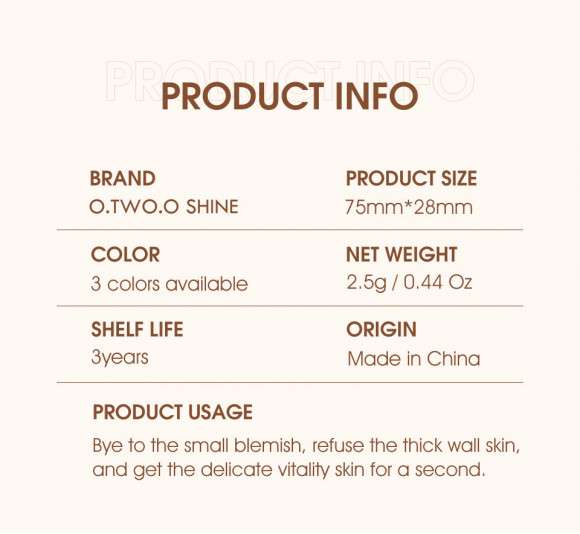 O.TWO.O BB-крем для лица - кушон арт. SE003 #2 natural 2.5 g