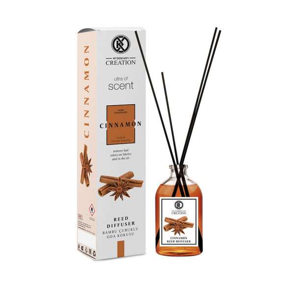 Аромадиффузор с палочками Kreasyon Reed Diffuser Cinnamon 115 ml