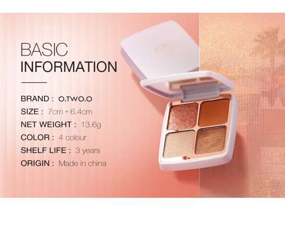 Тени O.TWO.O Colored Drawing Morocco 4цв (арт. 1003) 13.6 g. Тени O.TWO.O Colored Drawing Morocco 4цв (арт. 1003) 13.6 g.