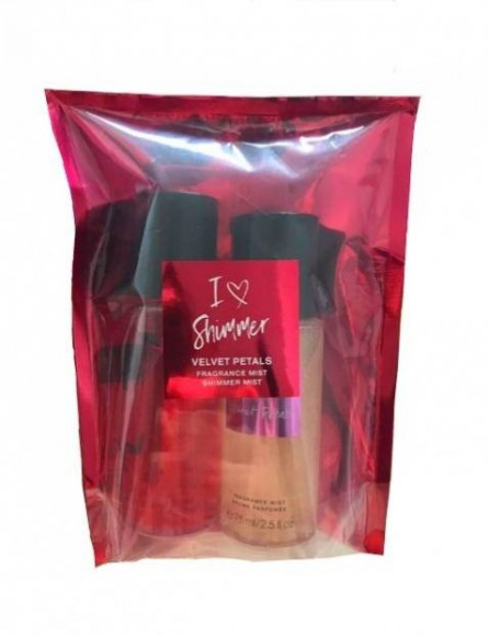 Подарочный набор Victoria s Secret Velvet Petals Simmer 75 ml*2шт