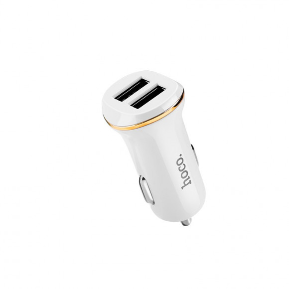 Hoco АВТОМОБИЛЬНАЯ ЗАРЯДКА Z1 CAR CHARGER SET MICRO (БЕЛЫЙ)