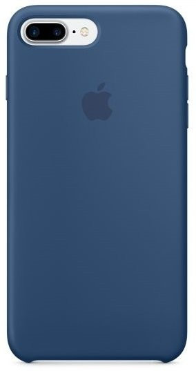 Силиконовый чехол для Айфон 7/8 Plus -Глубокий синий (Ocean Blue)