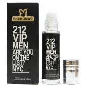 Духи с феромонами Carolina Herrera "212 VIP Men" 10 ml (шариковые)