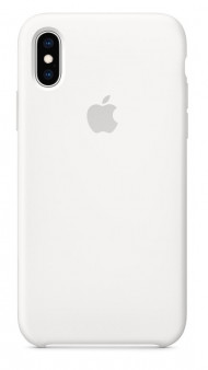 Силиконовый чехол для Айфон XS Max -Белый (White) Силиконовый чехол для Айфон XS Max -Белый (White)