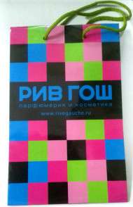 Подарочный пакет Рив Гош 24х15см(М) Подарочный пакет Рив Гош 24х15см(М)