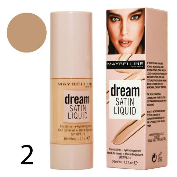 Тональный крем Maybelline Dream Satin Liquid, 30 ml