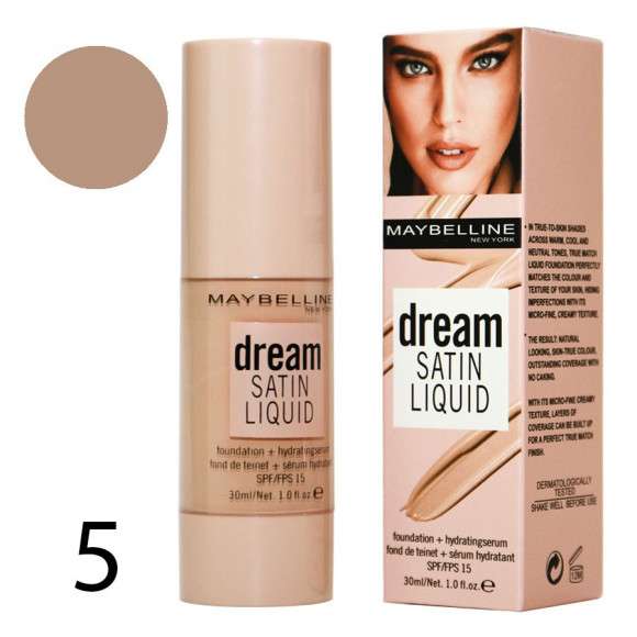 Тональный крем Maybelline Dream Satin Liquid, 30 ml