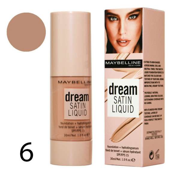 Тональный крем Maybelline Dream Satin Liquid, 30 ml