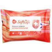 SoftLife салфетки влажные антибактериальные 20 шт