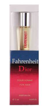 Масляные духи с феромонами Christian Dior Fahrenheit