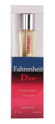 Масляные духи с феромонами Christian Dior Fahrenheit Масляные духи с феромонами Christian Dior Fahrenheit